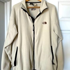 North face zip up fleece.